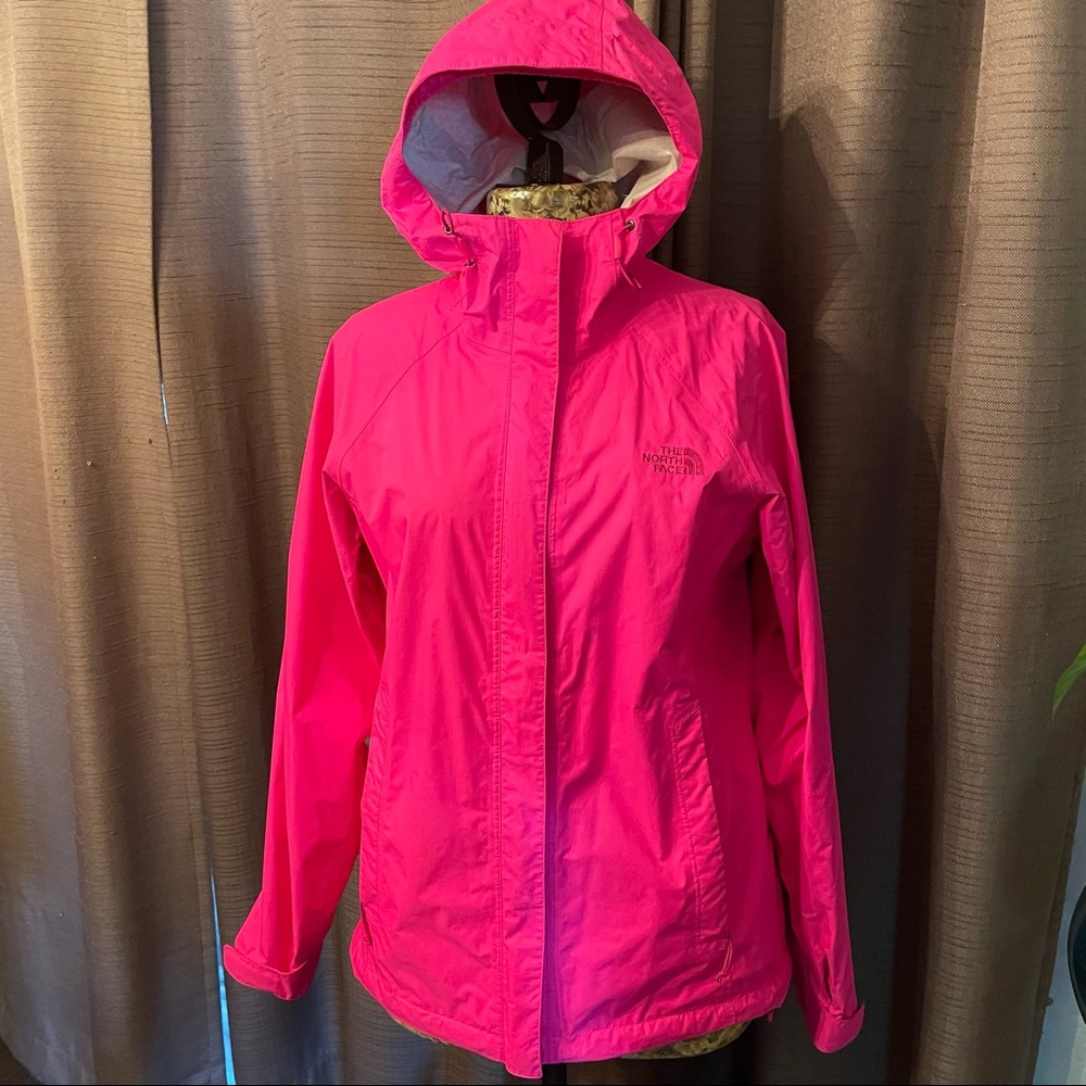 The North Face Pink Hyvent Jacket Medium